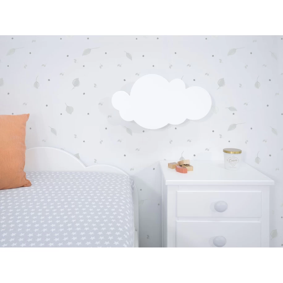 Lámpara Nube en dormitorios para niños