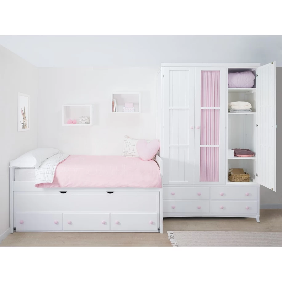 Dormitorio para niñas Compacto Origen Armario