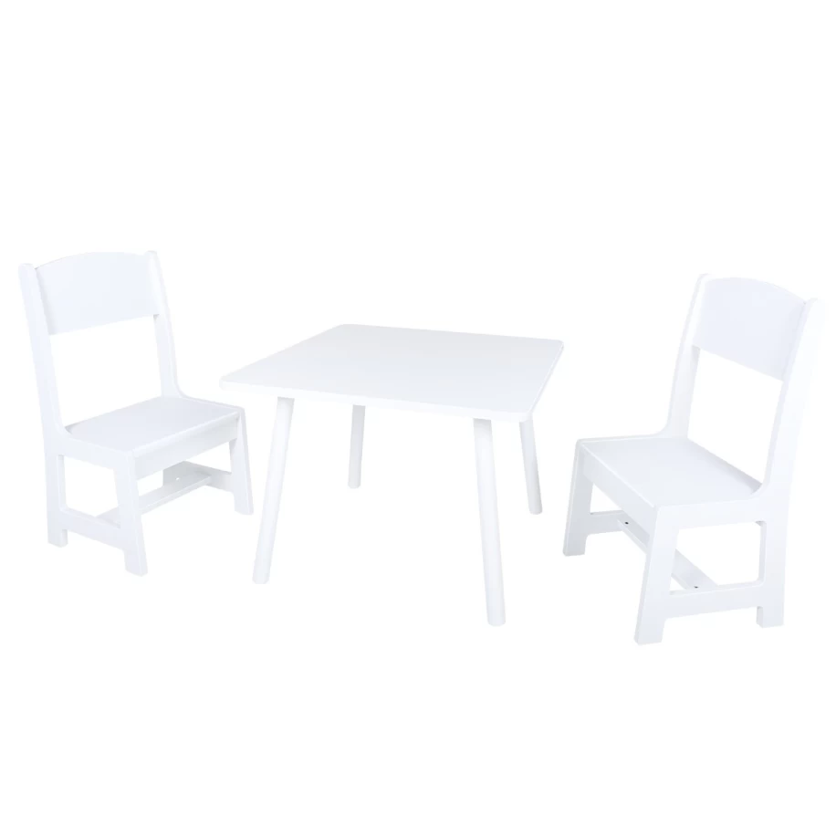 Mesas y sillas para niños Blanca