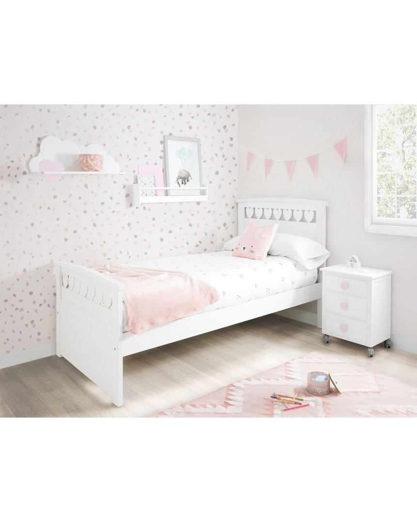 Cama infantil Corazones 2