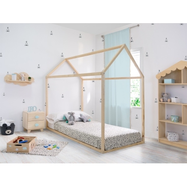 Dormitorio Infantil Casita Natural - 6