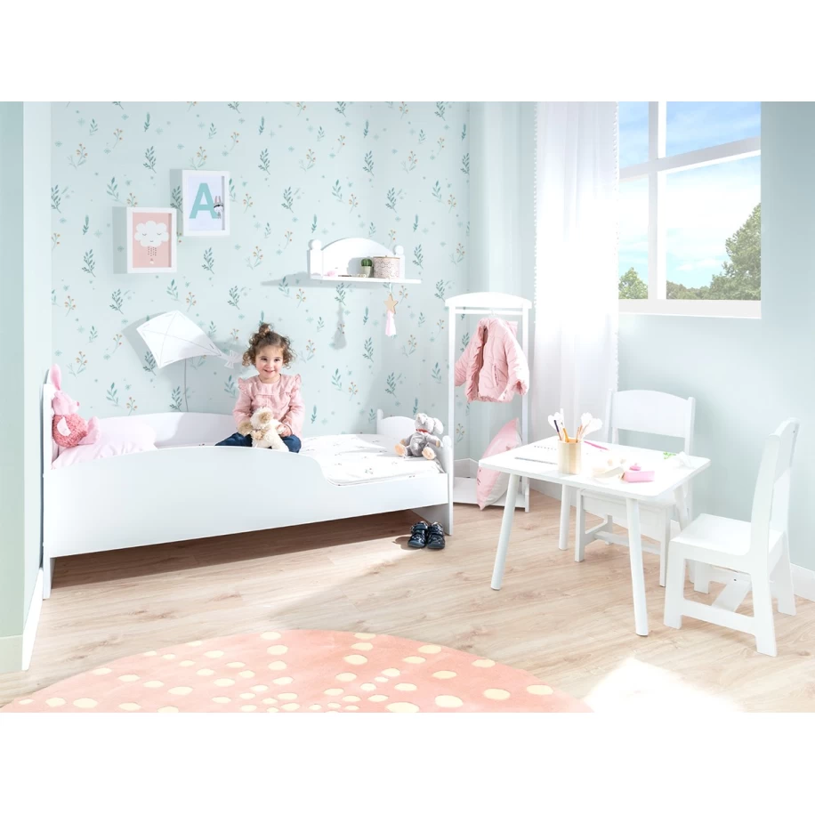 Dormitorio infantil Esfera con zona de juegos detalle habitación completa 