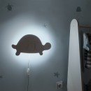 Lampara de pared LED infantil Tortuga