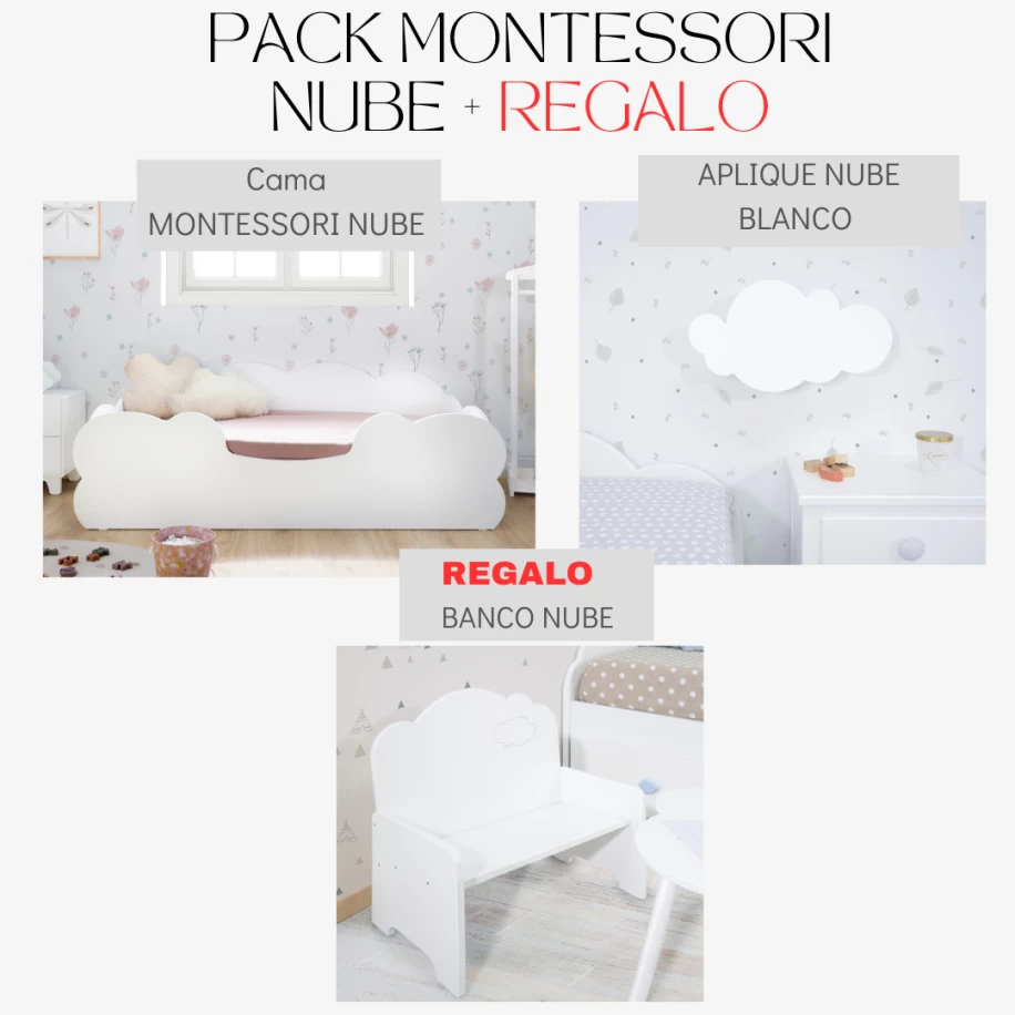 Pack Montessori Nube + REGALO