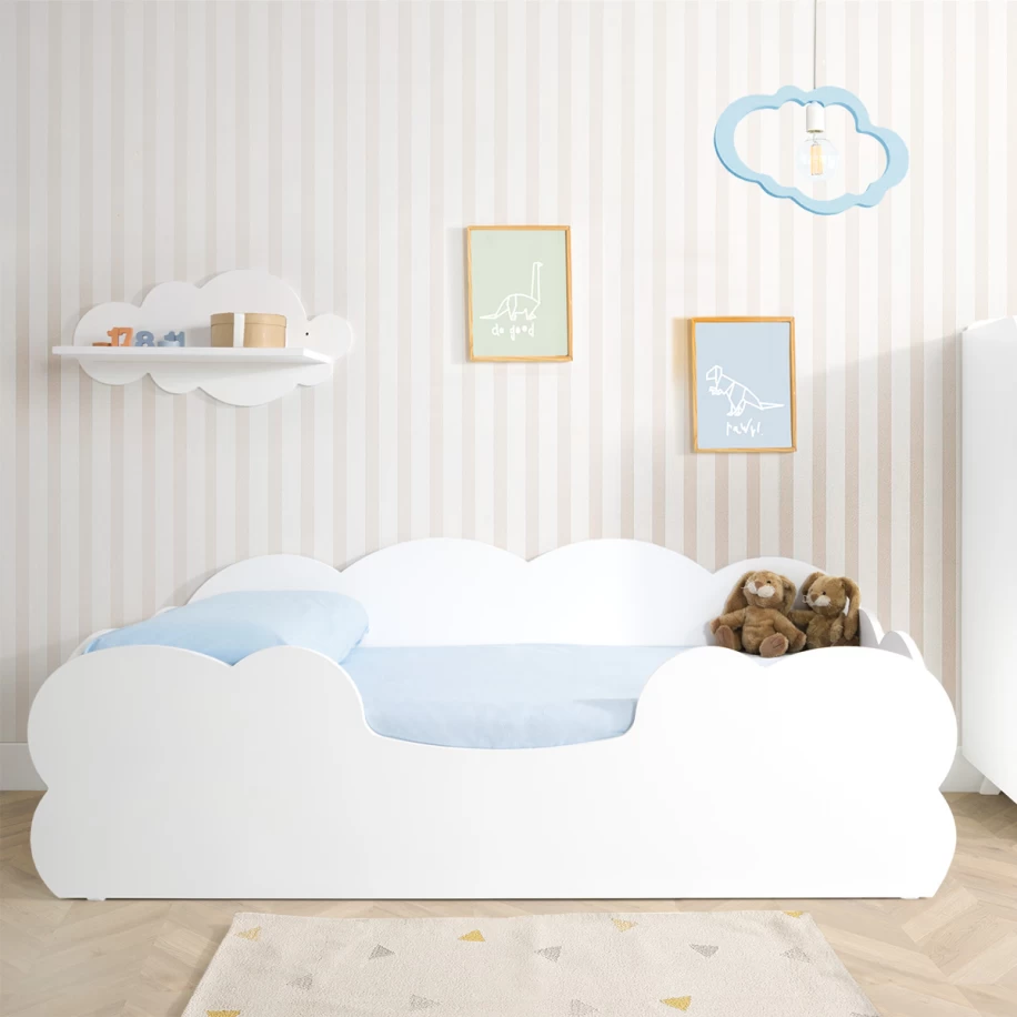 Dormitorio infantil Montessori Nube Con Armario