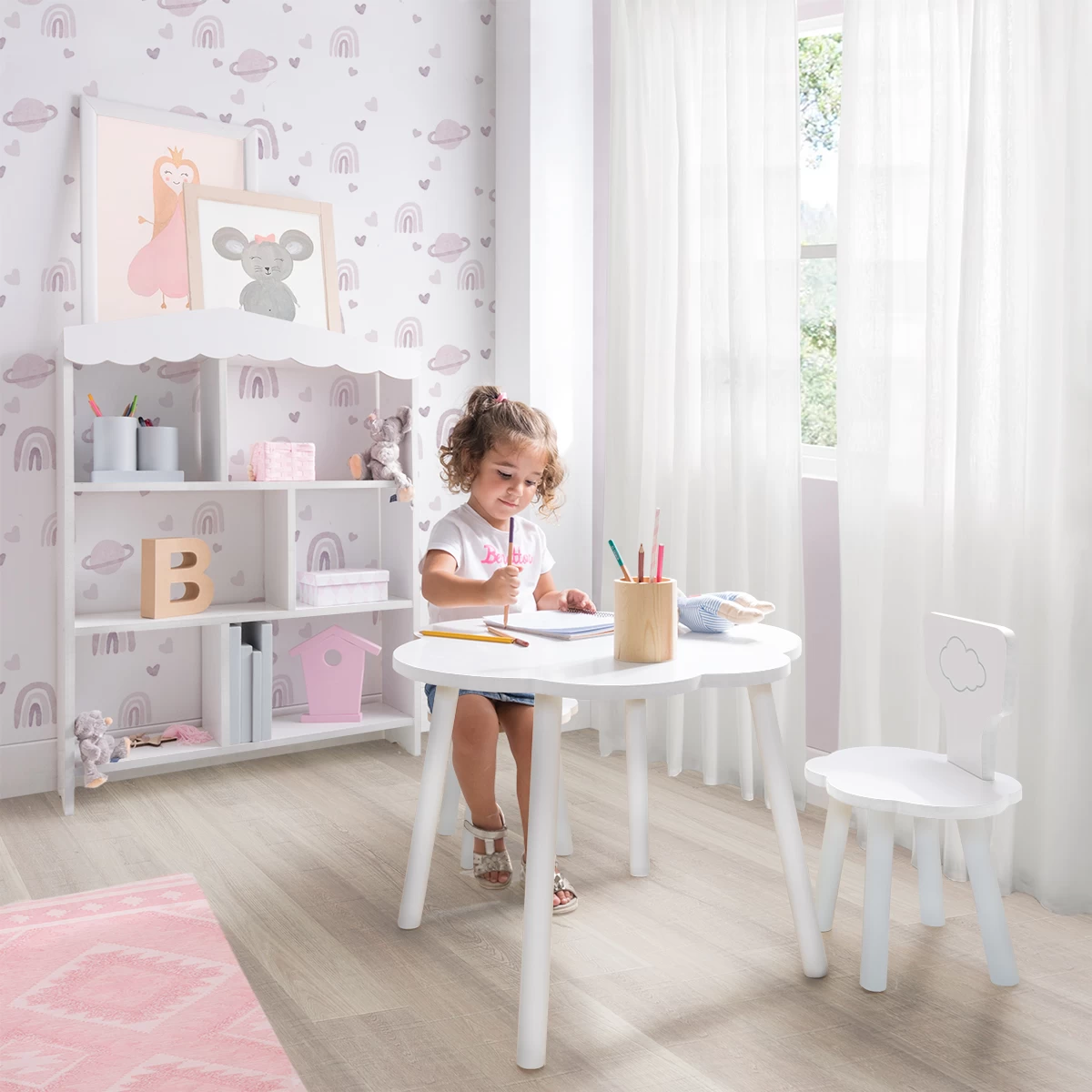 Mesa y sillas infantiles Montessori - crea tu espacio Montessori