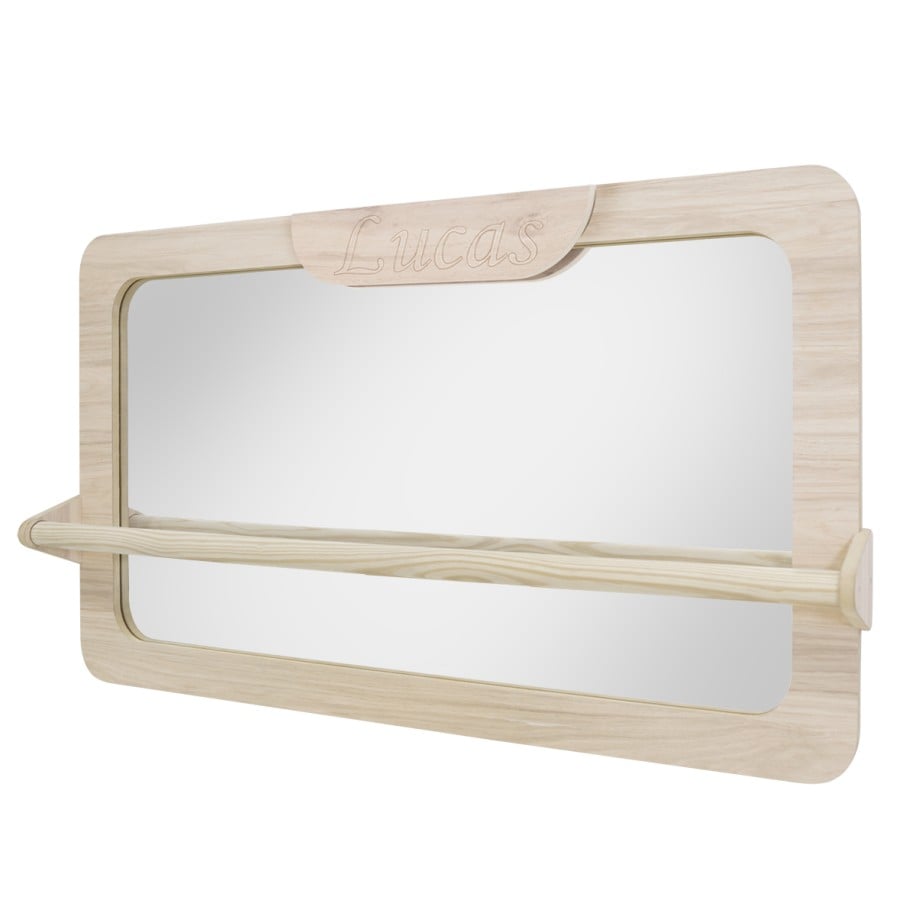 Espejo Montessori Personalizado - Basic ABEDUL