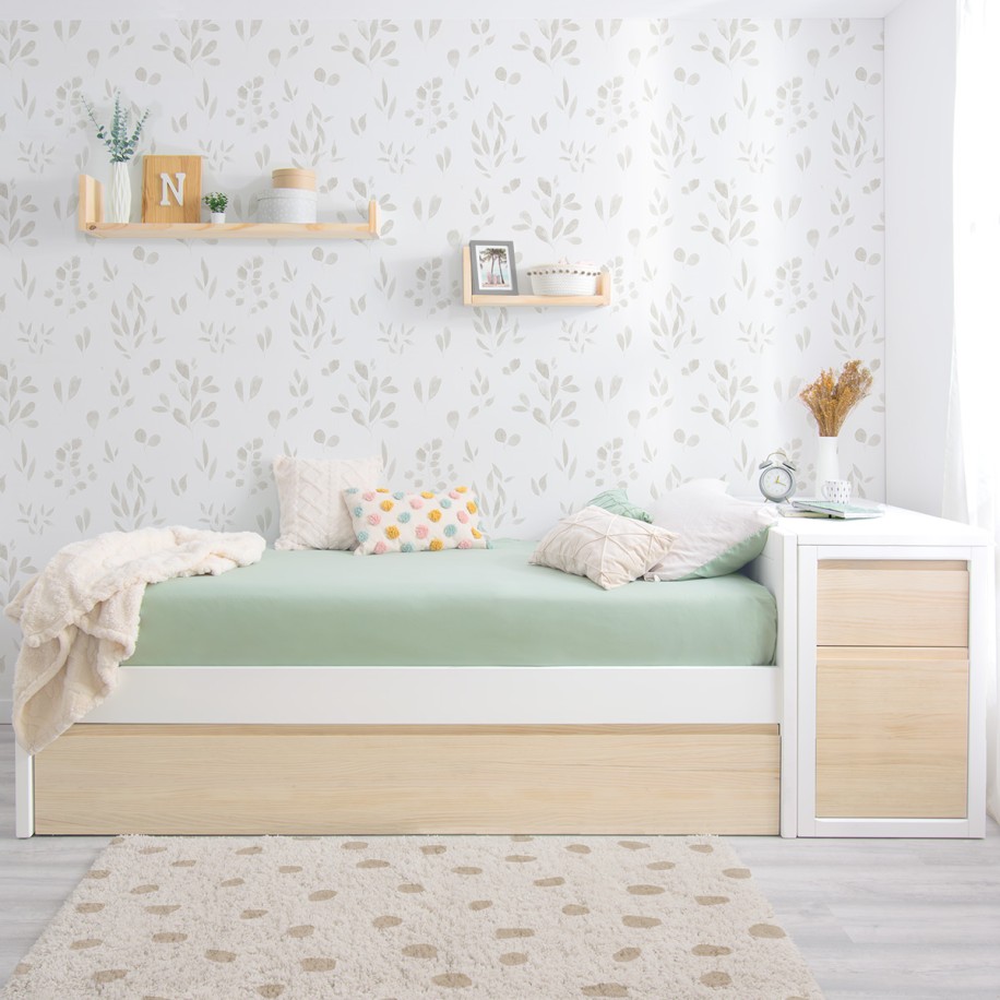 Dormitorio infantil Nórdico Lineal