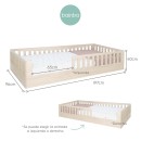 Dormitorio para niños Montessori - Creta