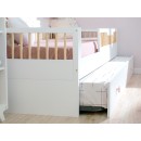 Cama montessori evolutiva con cama inferior 