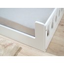 Cama Montessori Barrotes Creta Blanca