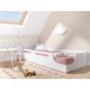 Cama baja Montessori Eco - Blanca 140