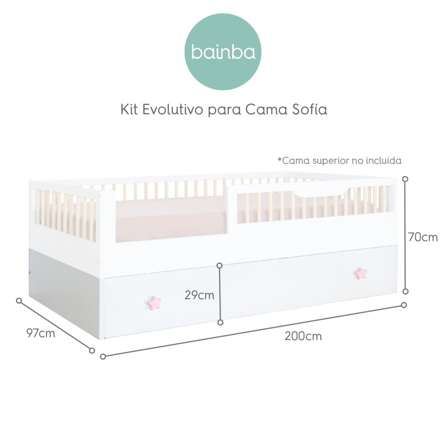 Kit Evolutivo - Cama inferior Sofía 