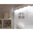 Cama Casita Montessori Blanca