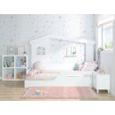 Cama Casita Montessori Blanca