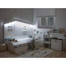 Cama Casita Montessori Blanca