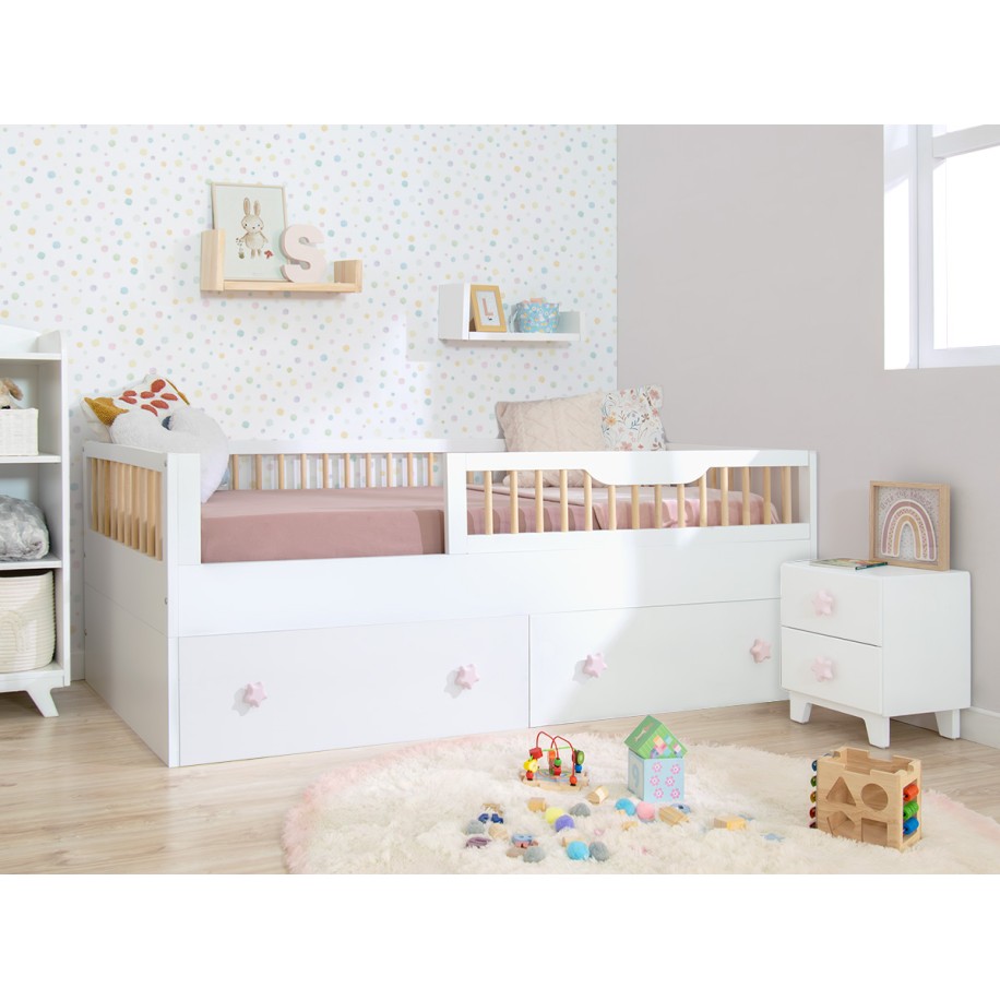 PACK Cama Montessori Sofía + Kit evolutivo