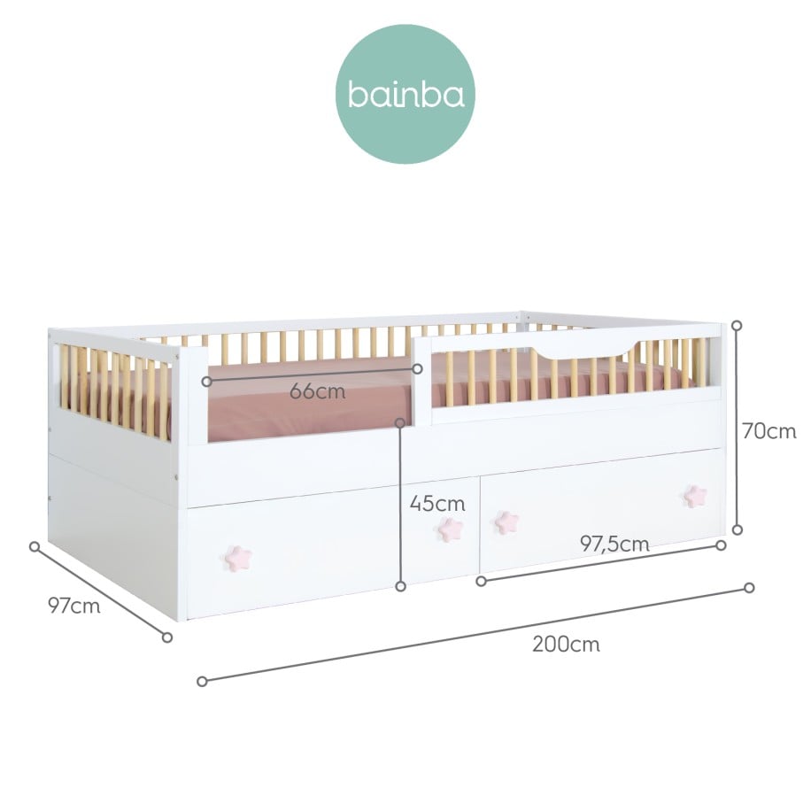 PACK Cama Montessori Sofía + Kit evolutivo