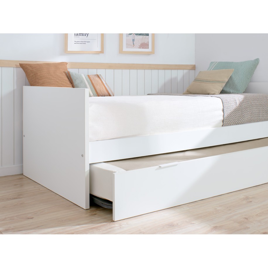 Cama nido Blanca laminada 90 x 190