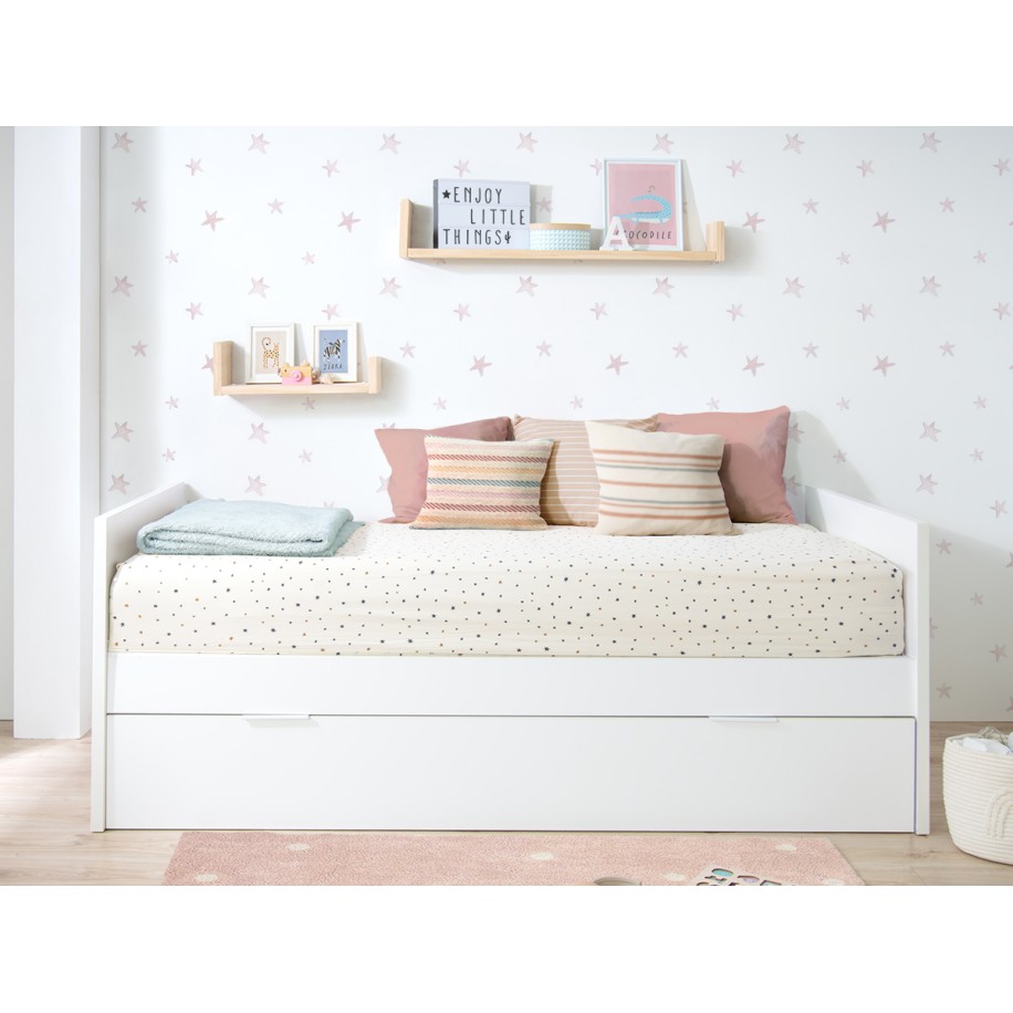 Cama nido Blanca laminada 90 x 190