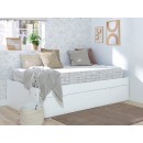 Cama nido Blanca laminada - Bajo