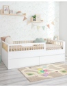 Cama Montessori Sofía con kit evolutivo | Pack completo