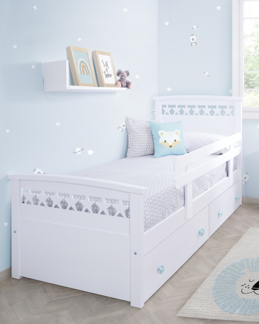 Cama infantil con cajones - Envío Rápido y gratuito 2