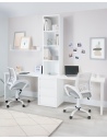 Escritorio doble con cajonera. Envío Rápido y Gratuito