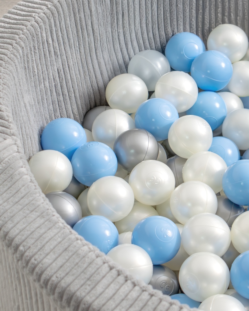 Piscina de bolas infantil gris | Juegos infantiles 2