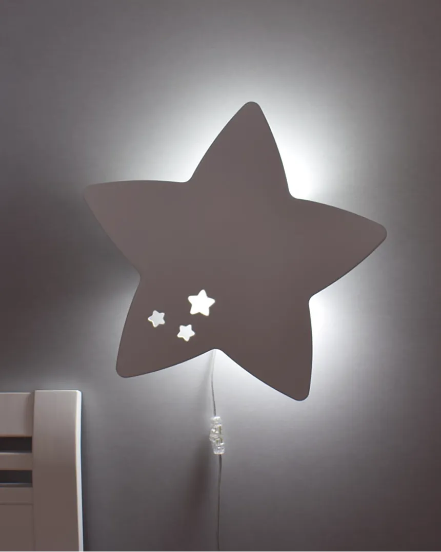 Lampara de pared infantil Star -Envio Rapido y Gratuito 2