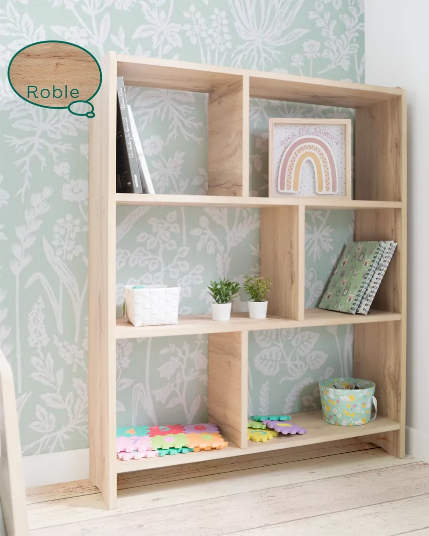 Estantería Montessori Basic con almacenaje