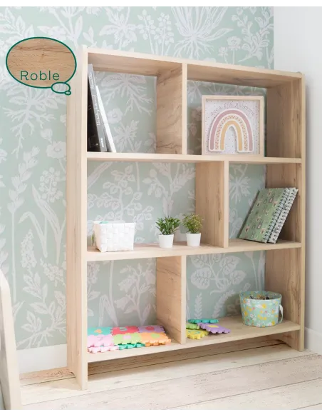 Estantería Montessori Basic con almacenaje