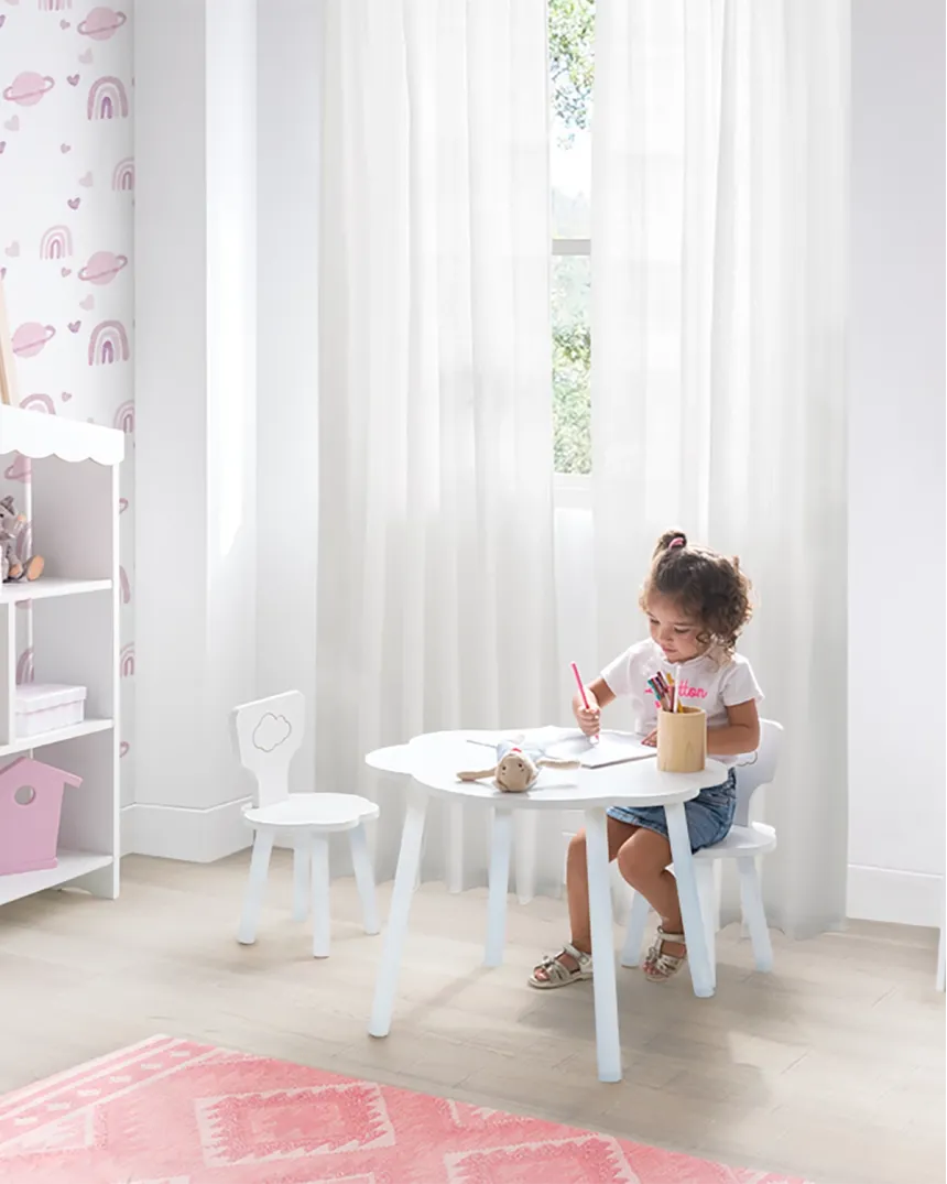 Mesas y sillas infantiles Nube - Envío Rápido y Gratuito