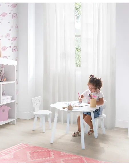 Mesas y sillas infantiles Nube - Envío Rápido y Gratuito