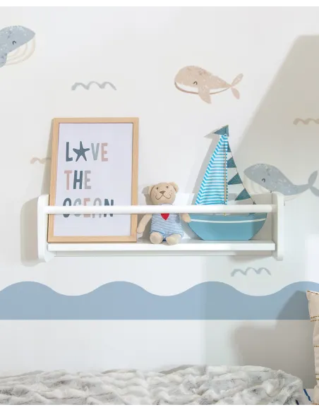 Estante pared Montessori
