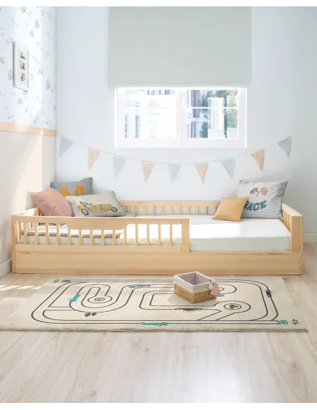 Cama Montessori Sofía evolutiva - Natural