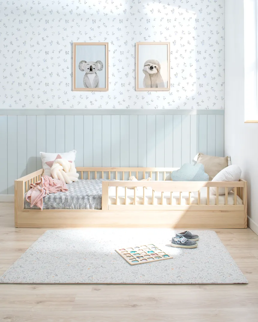Cama montessori Sofía Evolutiva Natural | Método Montessori