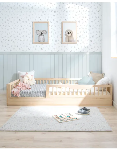 Cama montessori Sofía Evolutiva Natural | Método Montessori