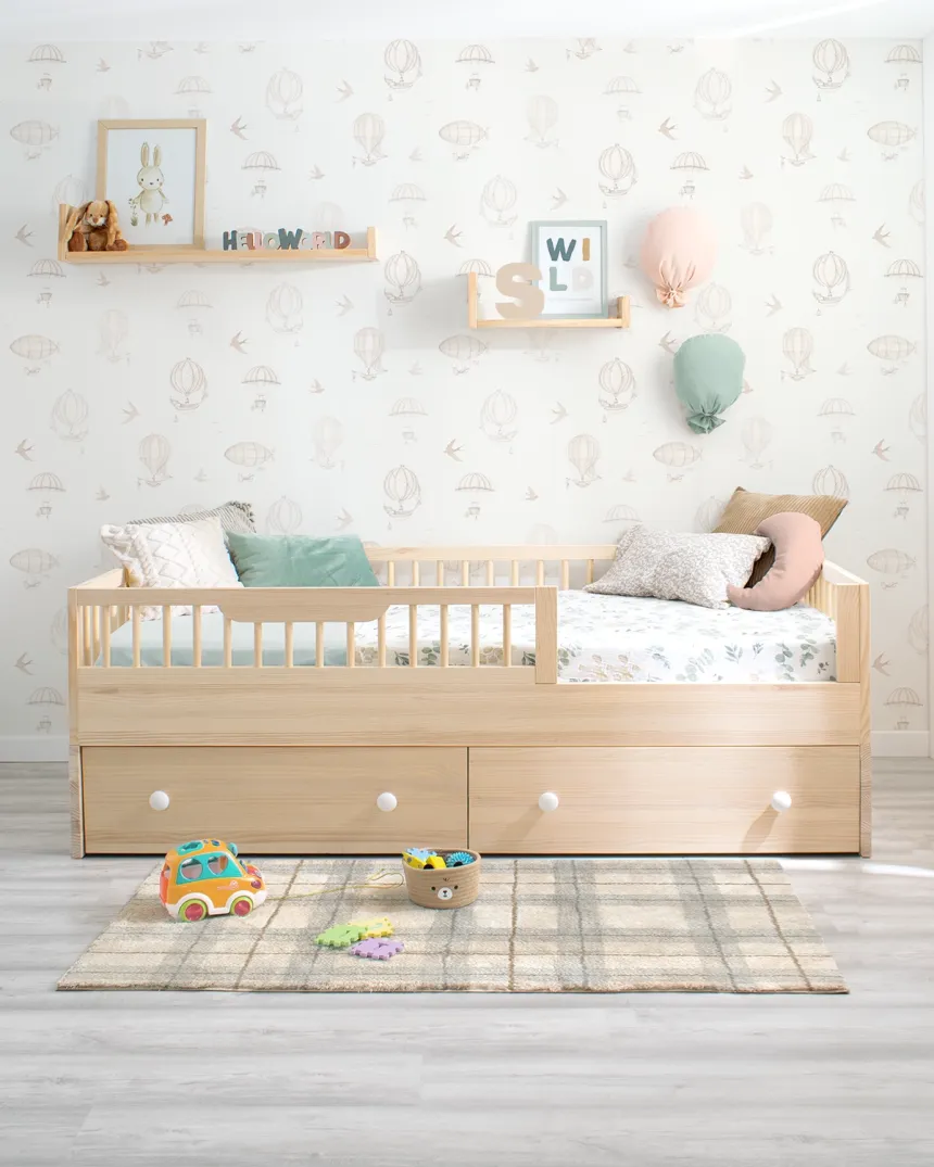 Kit evolutivo Natural  para cama Montessori Sofia