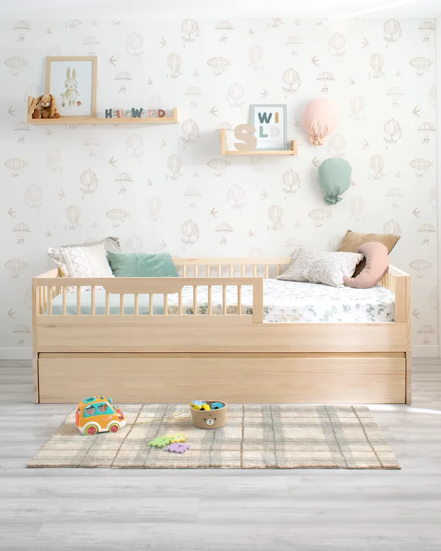 Kit evolutivo Natural  para cama Montessori Sofia
