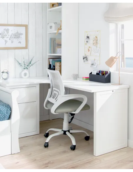 Mesa escritorio esquinero con cajonera | Calidad y diseño Bainba