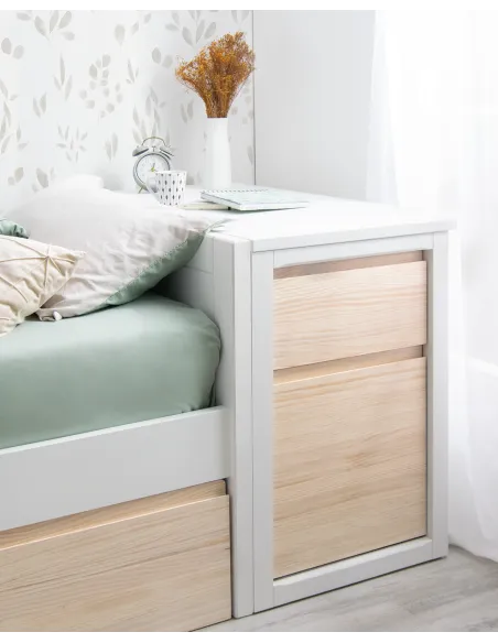 Cajonera Arcón madera natural | Envío rápido y gratuito