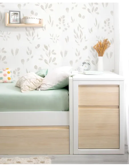 Cajonera Arcón madera natural | Envío rápido y gratuito