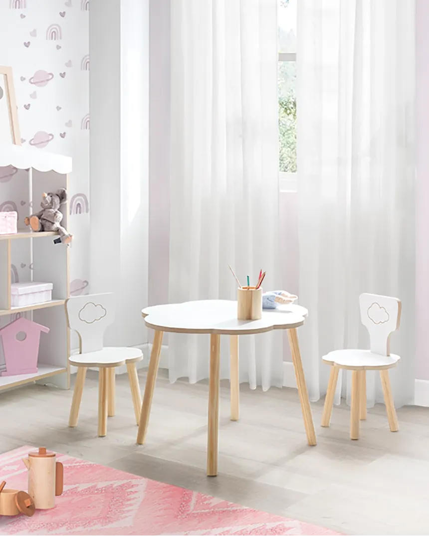 Mesas y sillas infantiles Nube basic