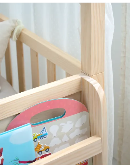 Cama nido cabaña evolutiva y con librería | Novedades