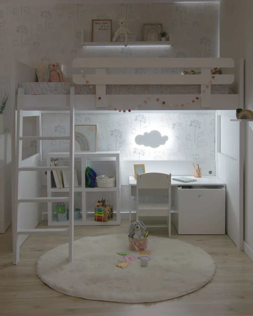 Lámpara de pared infantil Nube - Envío Gratis