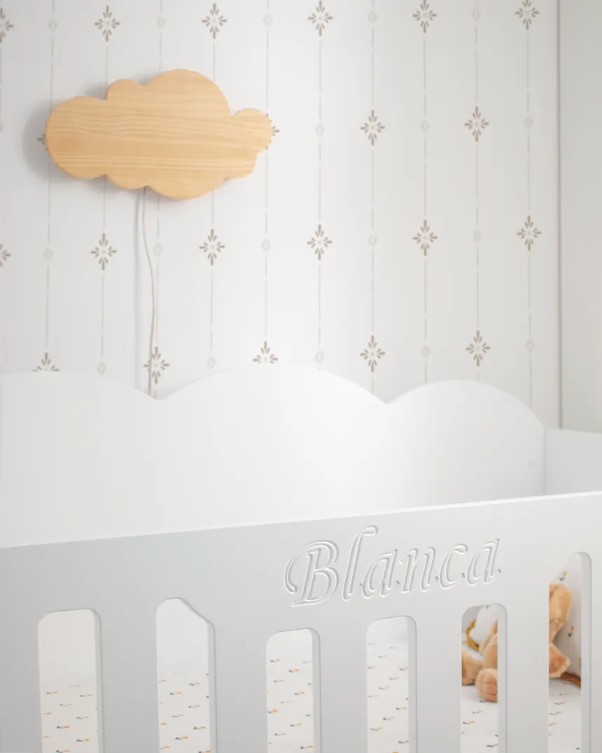 Aplique de pared infantil en forma de nube | Envío Gratis