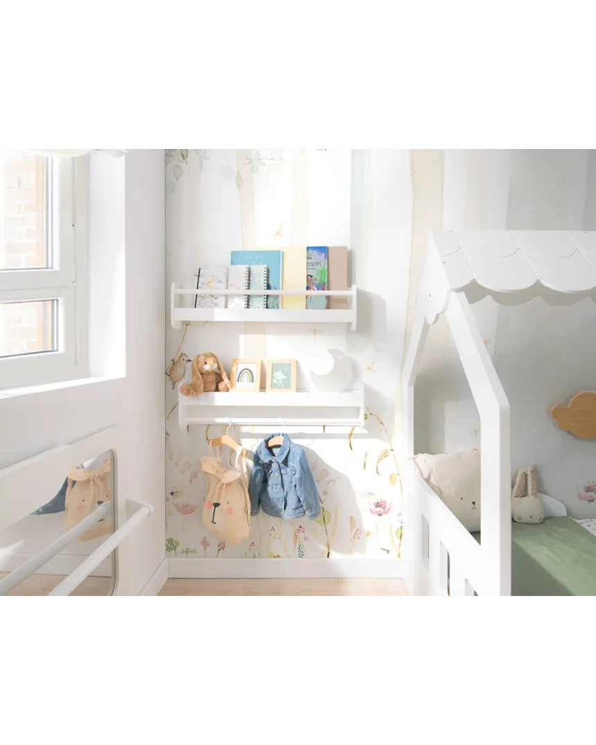 Dormitorio infantil Montessori Casita-Envio Rapido y Gratuito