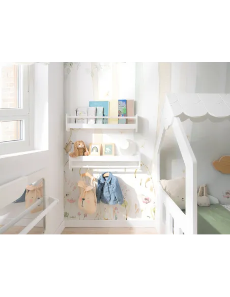 Dormitorio infantil Montessori Casita-Envio Rapido y Gratuito