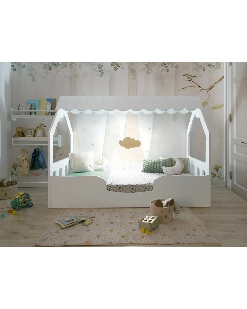 Dormitorio infantil Montessori Casita-Envio Rapido y Gratuito